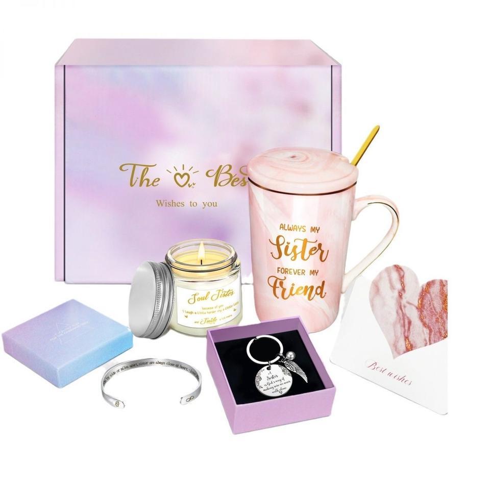 Funny 14 oz Ceramic Marble Mug Gift Set for Women - image 2
