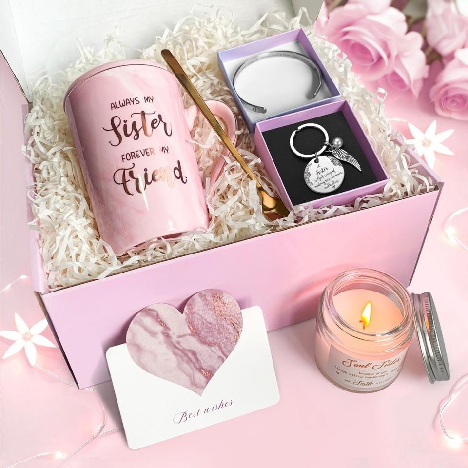 Funny 14 oz Ceramic Marble Mug Gift Set for Women - image 4