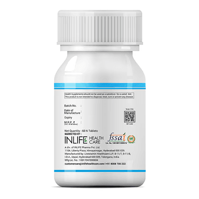 INLIFE Calcium Vitamin D3 Tablets 60's - image 2