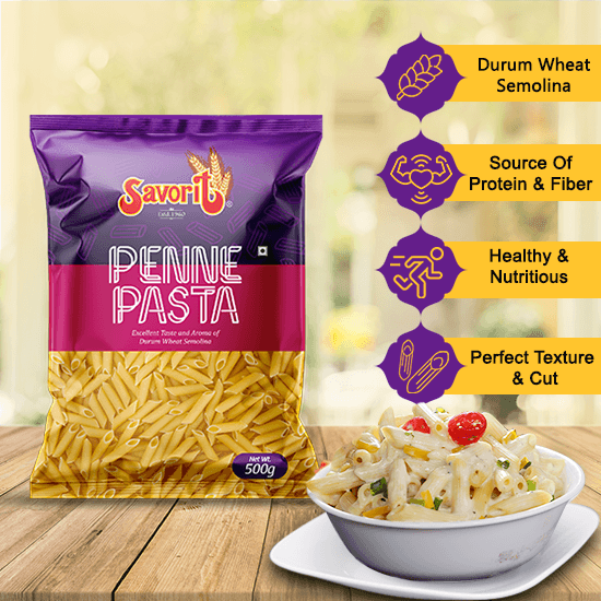 Savorit Durum Wheat Pasta 500g (Penne) - image 2