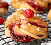 Rasberry Twisted Buns - image 2