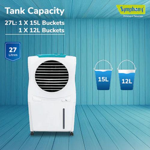 Symphony 27ltr personal type aircooler - image 4