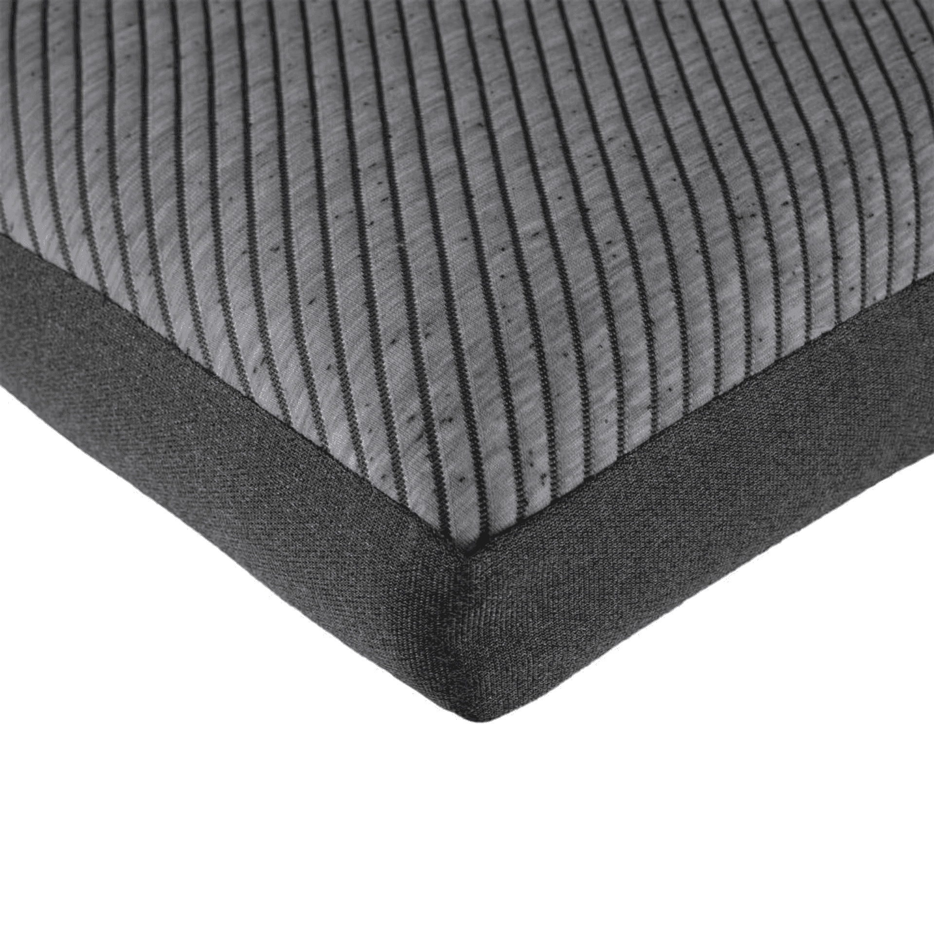 Orthopedic Memory Foam Sleeping Pillow | Small & Thick (21x15x5) Inch | Set of 1 | Enhanced Neck Support & Pain Relief | Machine Washable Cover | Light Grey - image 2