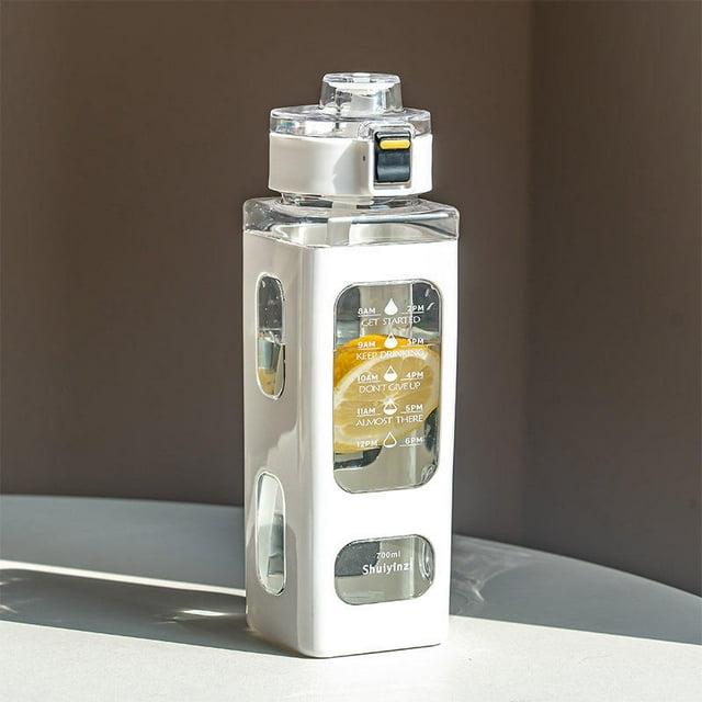 700/900ML Straw Water Bottle – Portable Double Drinking Cup - image 1