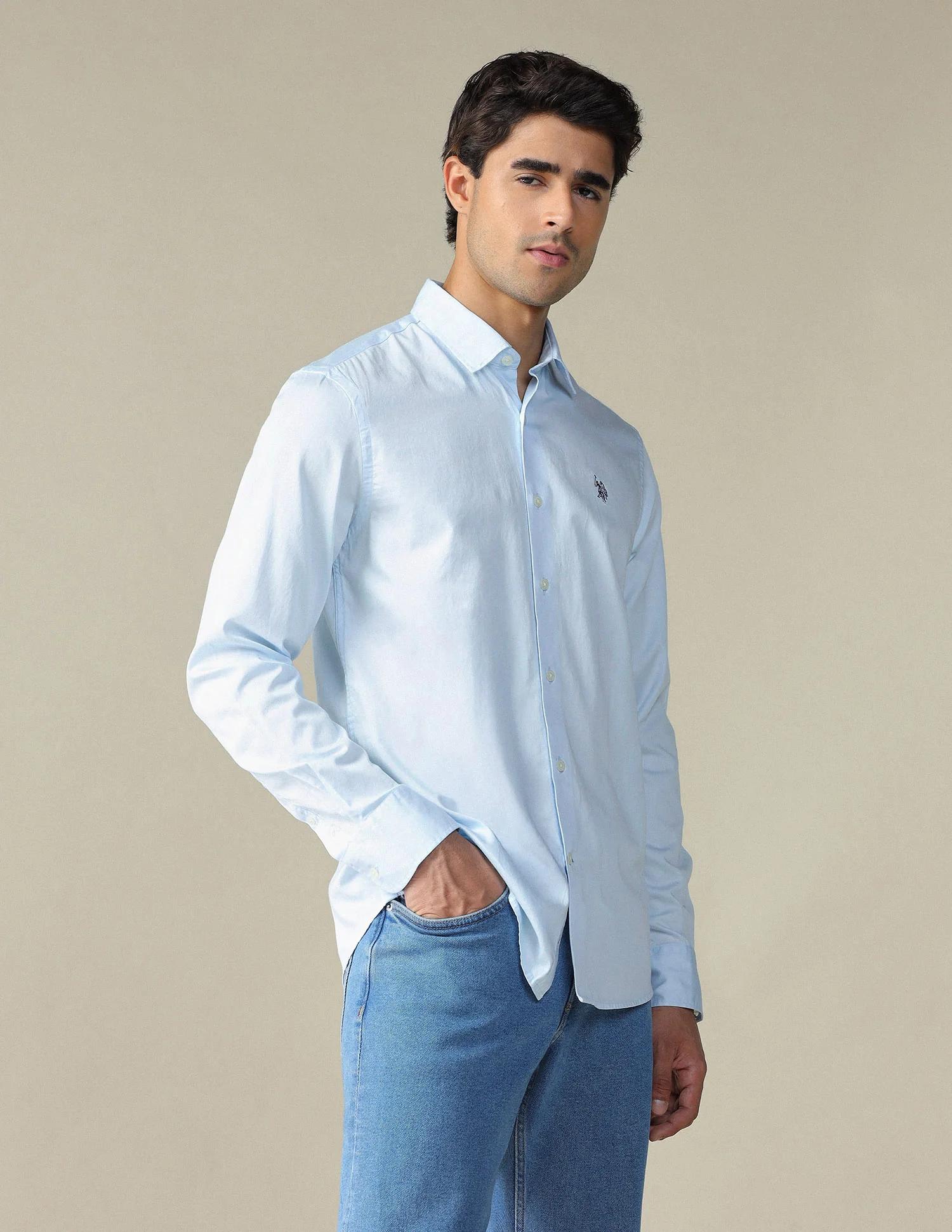 Pure Cotton Satin Shirt - image 3