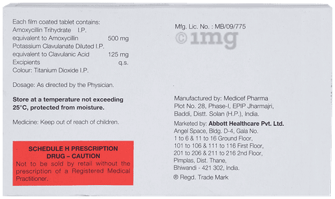 Amoxyclav 625 Tablet - image 3