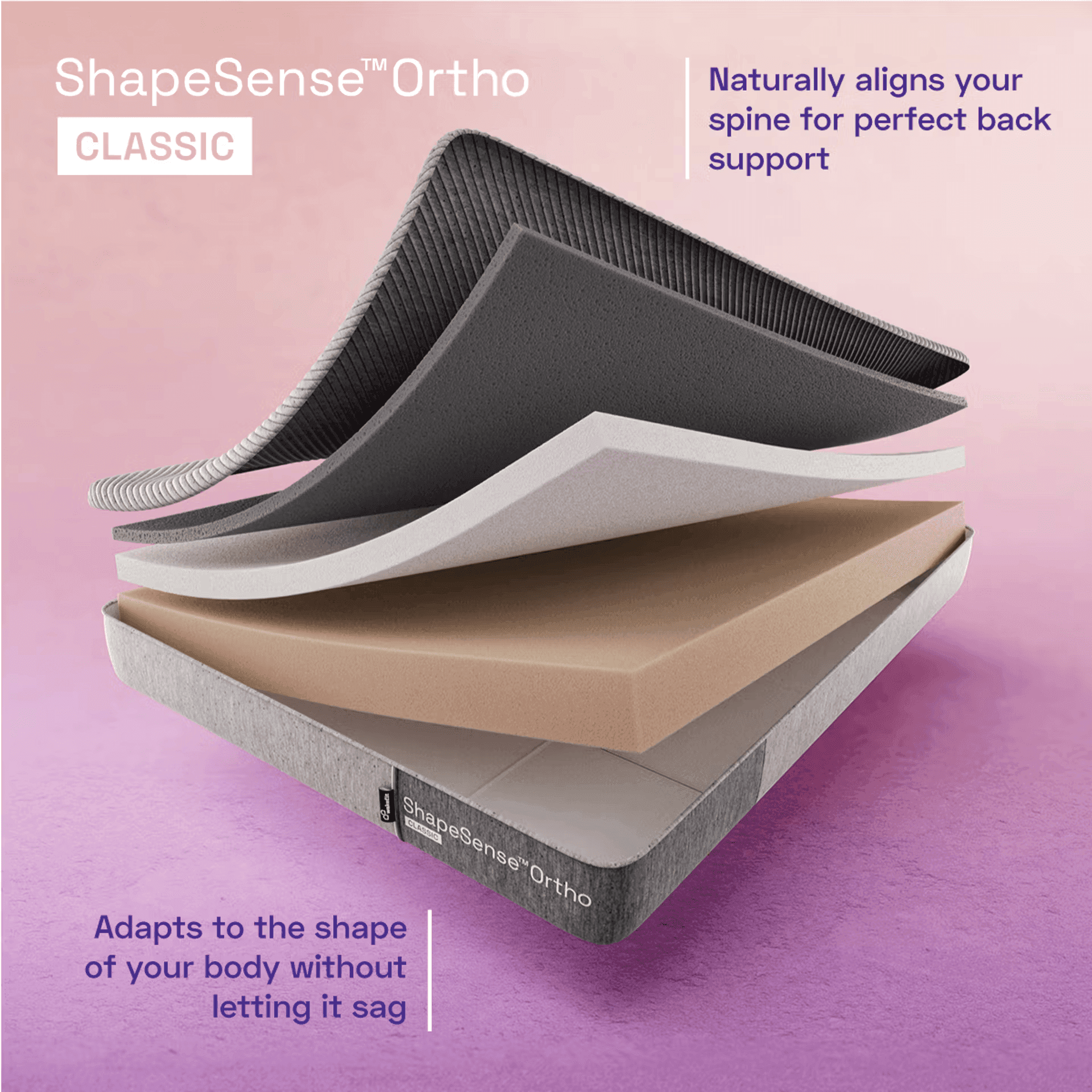 ShapeSense Orthopedic Classic Memory Foam Mattress | 10 Years Warranty - image 2