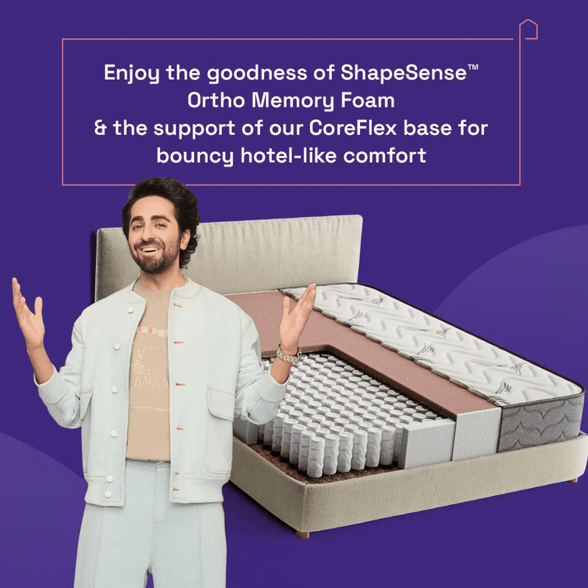 Elevate Pocket Spring Mattress with Memory Foam - image 2
