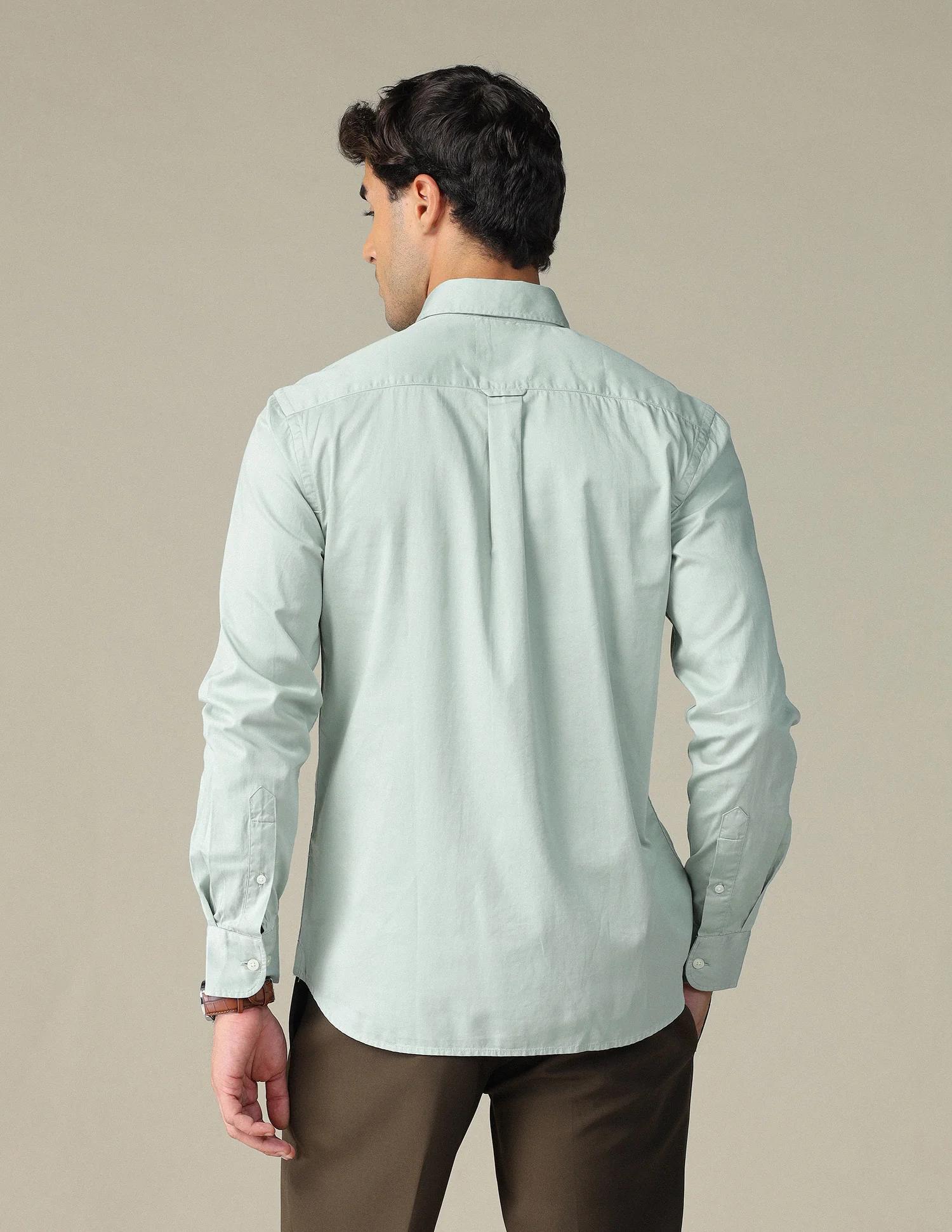 Pure Cotton Satin Shirt - image 6