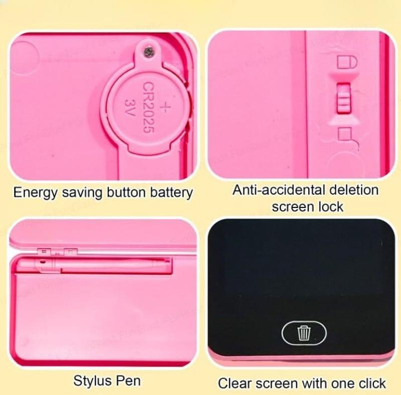 LCD Writing Tablet Pencil Box – Drawing Board Case (Multicolor) - image 3