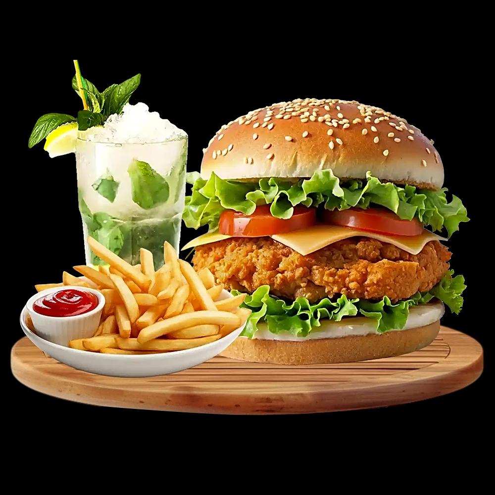 Non-Veg Burger Combo