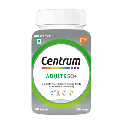 Centrum Adults 50+ Multivitamins Tablets 50's