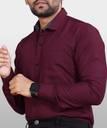 Men Regular Fit Solid Button Down Collar Formal Shirt - image 1